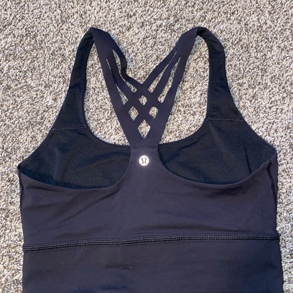 Longline bra: black//size 6 - Picture 2 of 3